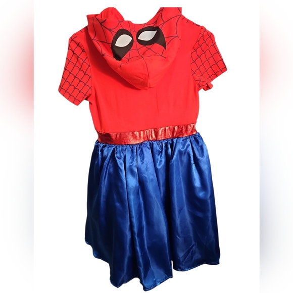 Marvel Spider-Man Girls Costume Dress LG+ - Picture 3 of 6